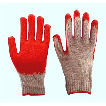 combo 10 đôi găng tay sơn đỏ bảo hộ lao động