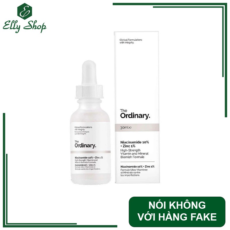 The Ordinary Tinh chất Niacinamide 10% + Zinc 1%