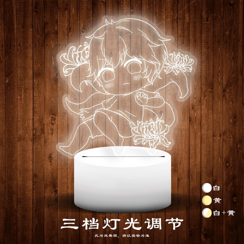 [Order] Đèn Led Identity V,Doremon,Tokyo Ghoul,Ram,Yoshino,Love is War, v.v...