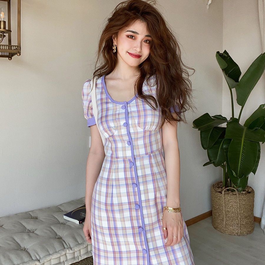 Đầm Maxi Kẻ Sọc Ca Rô Thời Trang Mùa Hè Cho Nữ | BigBuy360 - bigbuy360.vn