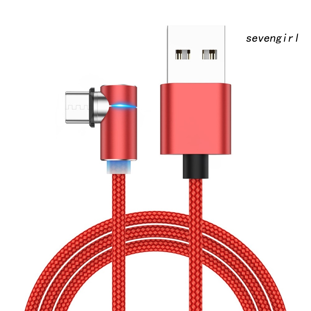 Cáp Sạc Nam Châm Sev-Elbow Micro Usb Type-C 5a