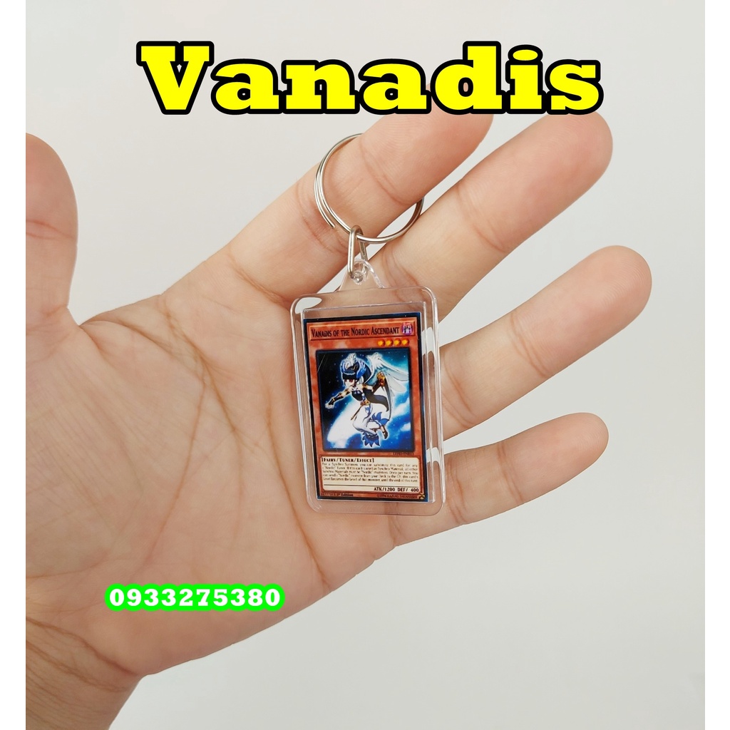 Móc khóa Yugioh - Vanadis of The Nordic Ascendant