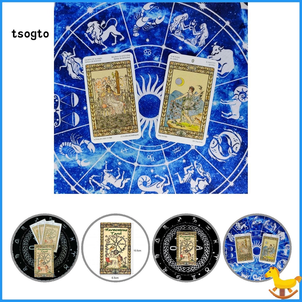 Bộ bài tarot nhiều màu sắc độc đáo