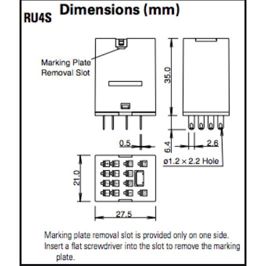 Rơ le trung gian IDEC RU4S