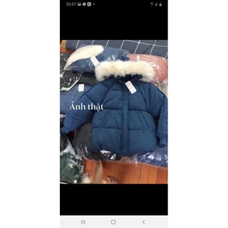 áo phao dáng ngắn hàn quốc