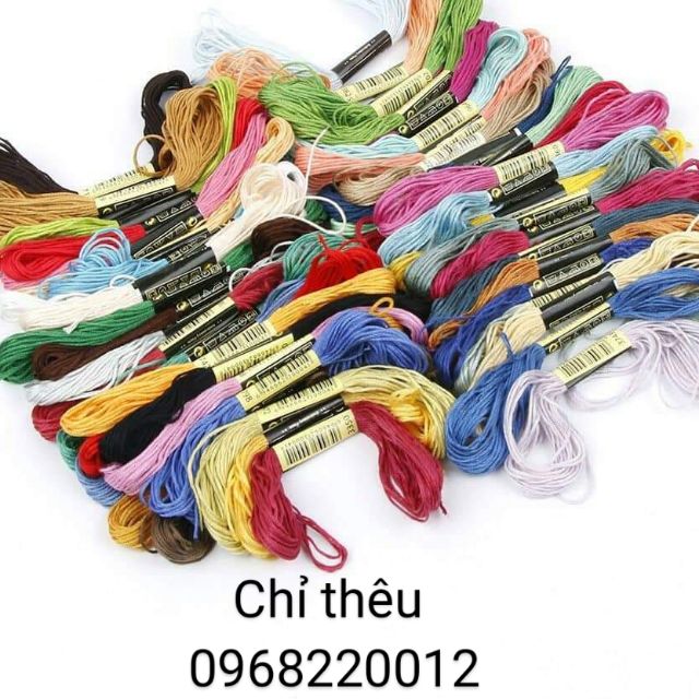 Chỉ thêu ( 50 tép )