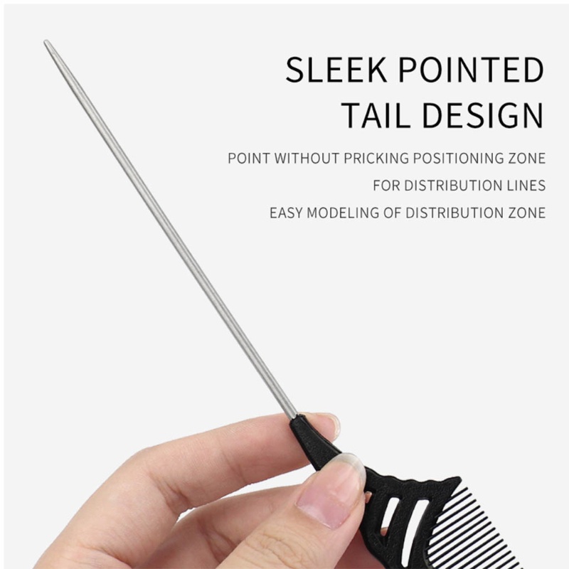 Lược Tạo Kiểu Tóc Đuôi Chuột Chống Tĩnh Điện Chịu Nhiệt Cho Nữ YOUYO