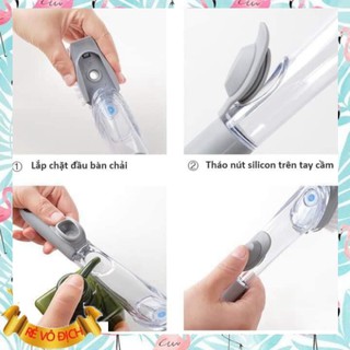 Cọ Xoong Nồi Có Bình Xịt Cao Cấp