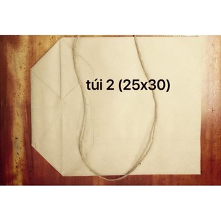 túi giấy xi măng số 2 (25cm x 30cm) 100 cái