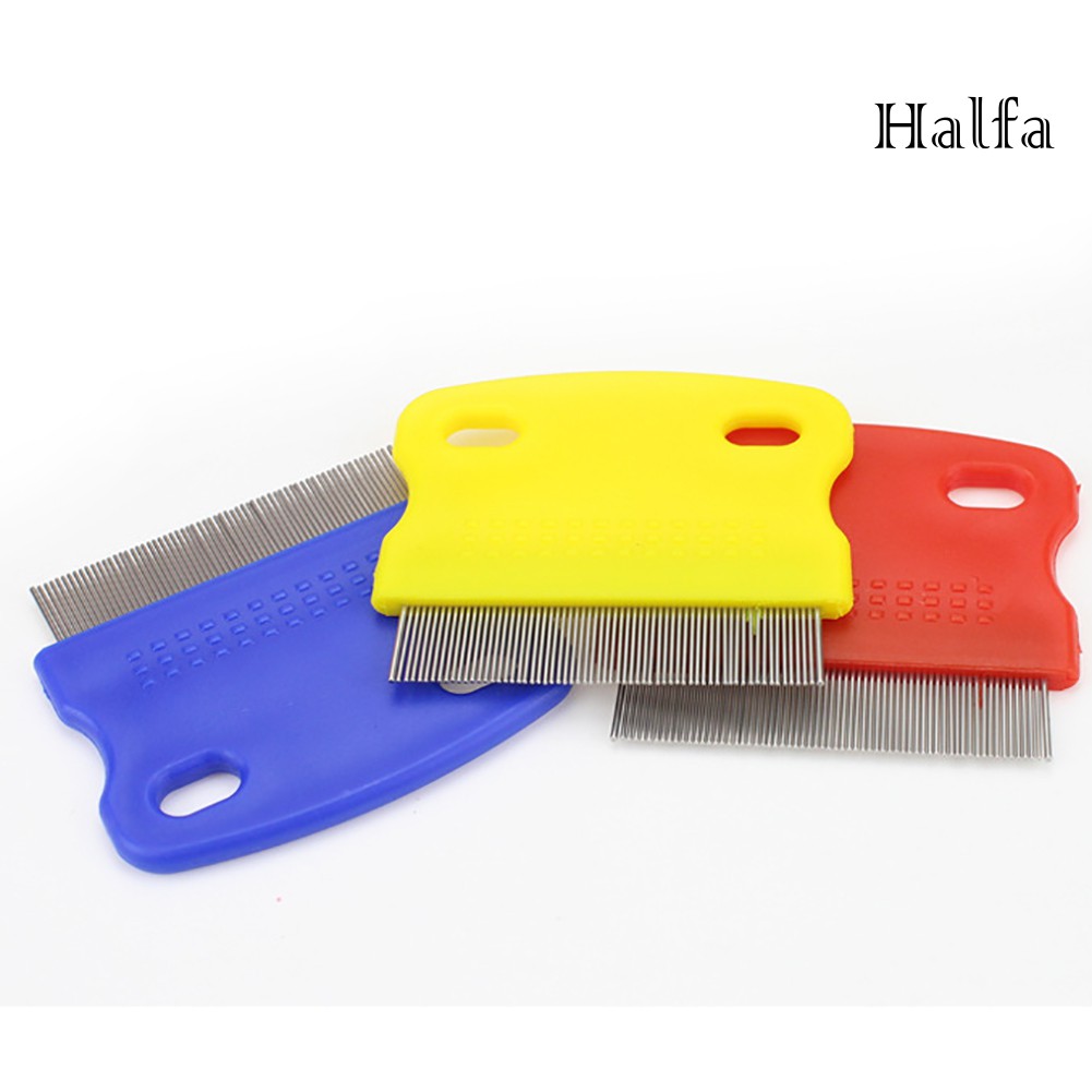(Hàng Mới Về) Lược Chải Lông Cho Thú Cưng Bằng Thép Không Gỉ Tiện Dụng