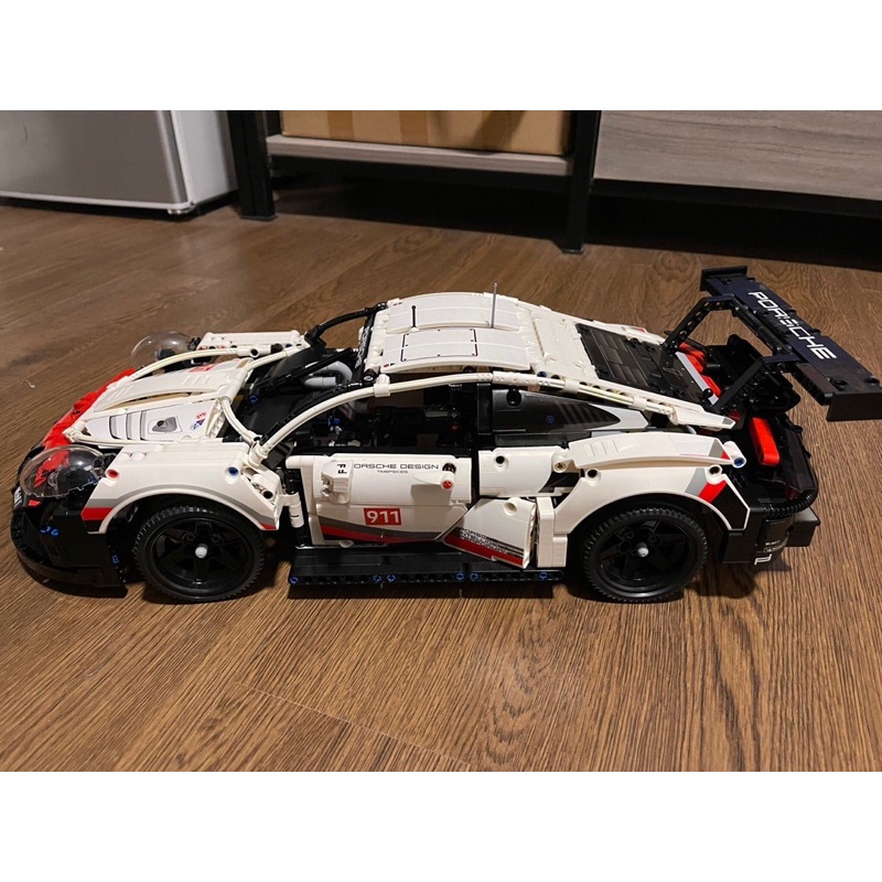 Đồ chơi lắp ráp Technic 22001 91006 011 90066 11181 20097 Mô hình Siêu xe Porsche 911 màu trắng - Xếp hình thông minh