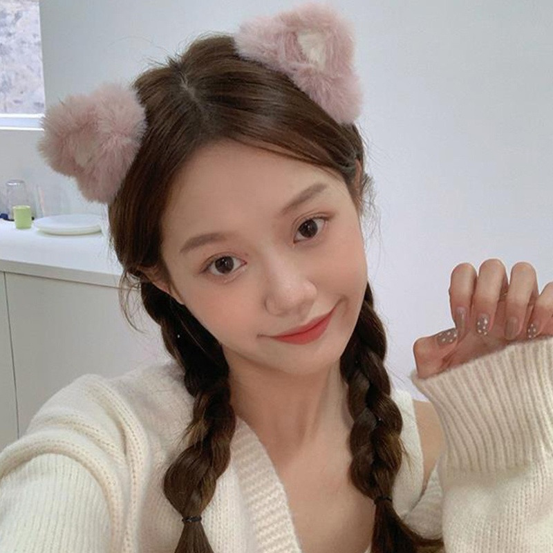 Kẹp Tóc Hình Tai Thú Hoạt Hình Dễ Thương Cho Bé Gái