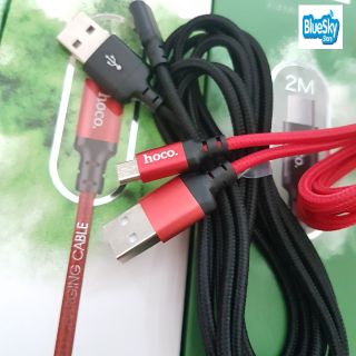 CÁP SẠC MICRO USB HOCO X14 DÂY DÙ DÀI 2M
