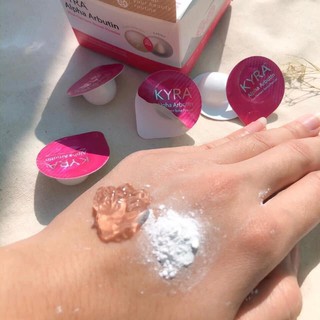 Viên Bột Kích Trắng Kyra Alpha Arbutin , dưỡng trắng sâu