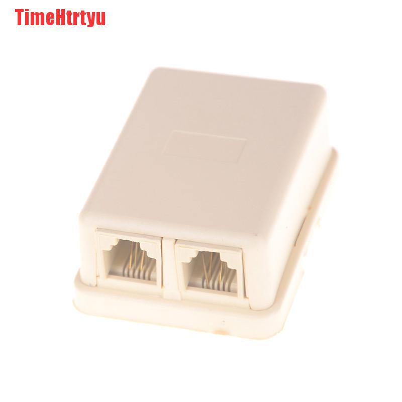 1 Ổ Cắm Điện Thoại Gắn Tường Timehttyu 4c Rj11