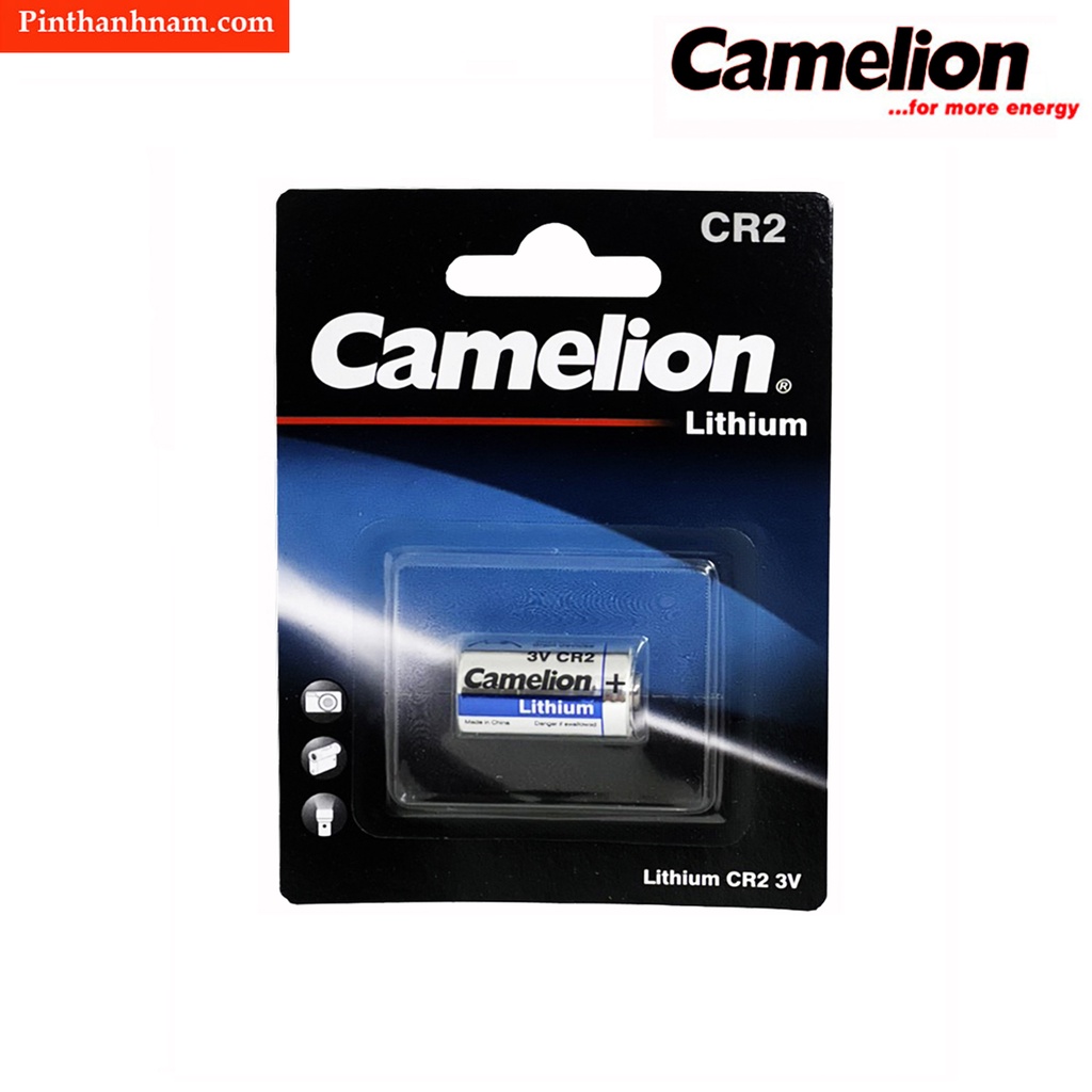 Pin CR2 Camelion lithium 3V vỉ 1 viên dung lượng cao