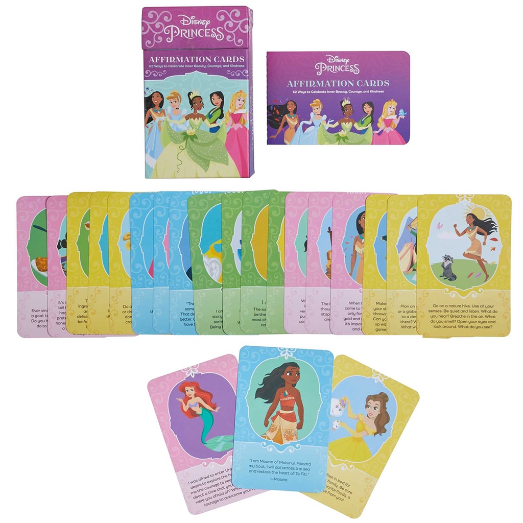 Bộ Bài Disney Princess Affirmation Cards  - Bài Gốc Authentic Chính Hãng 100%