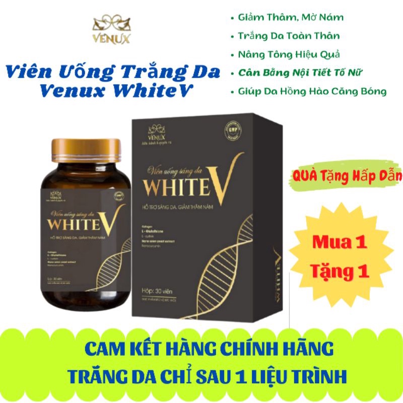 Viên Uống Trắng Da Venux White V