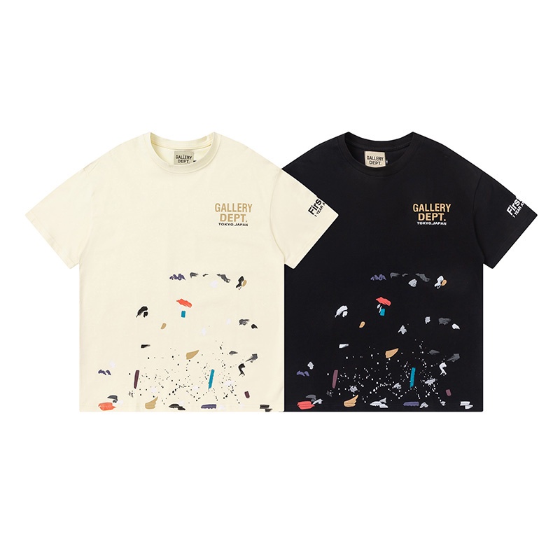 Áo Thun Cotton Tay Ngắn In Họa Tiết G&D Thời Trang Cổ Điển Cho Cặp Đôi