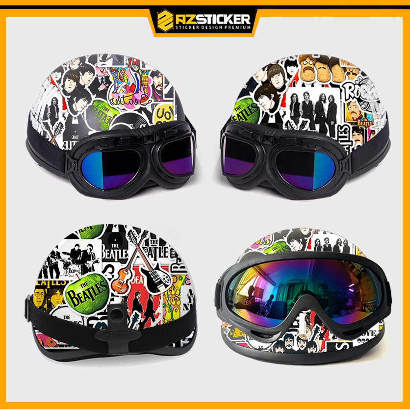 Set Sticker The Beatles | Sticker Dán Nón Bảo Hiểm, Sticker Dán Xe Máy , Sticker Dán Xe Điện, Sticker Dán Điện Thoại