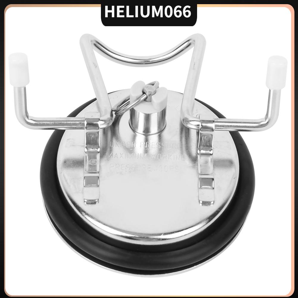 Keg Nắp đậy Thay thế bằng thép không gỉ Carbonat Soda Bia Nhà Brew Helium066