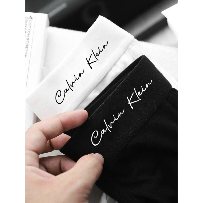 Quần lót nam, quần boxer họa tiết ck cao cấp chất thun lạnh kháng khuẩn co giãn 4 chiều - CK 04 - ARES SHOP