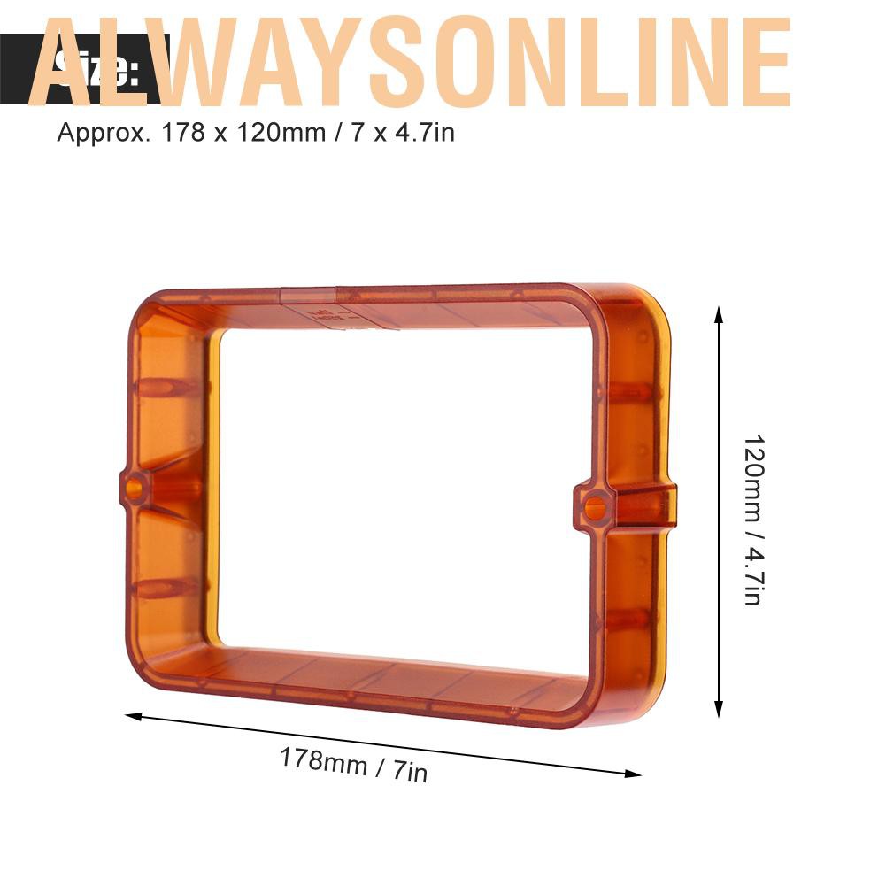 Ống Nhựa Chữ Alwaysonline Màu Cam 6.3 Inch Cho Máy In 3d