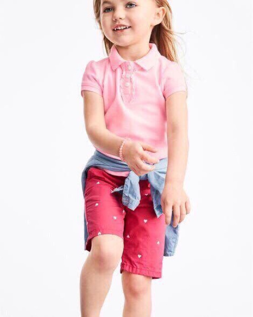 Áo polo có cổ bé gái Oshkosh, Carter