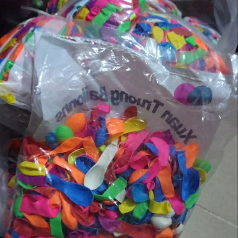 Một túi bóng bay nhí  túi  300 quả, dành cho bé vui chơi