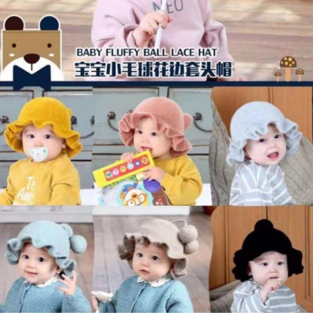 Combo 10 mũ cho bé(sỉ 45k)