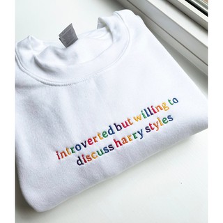 Áo thun thêu cotton unisex Harry Styles