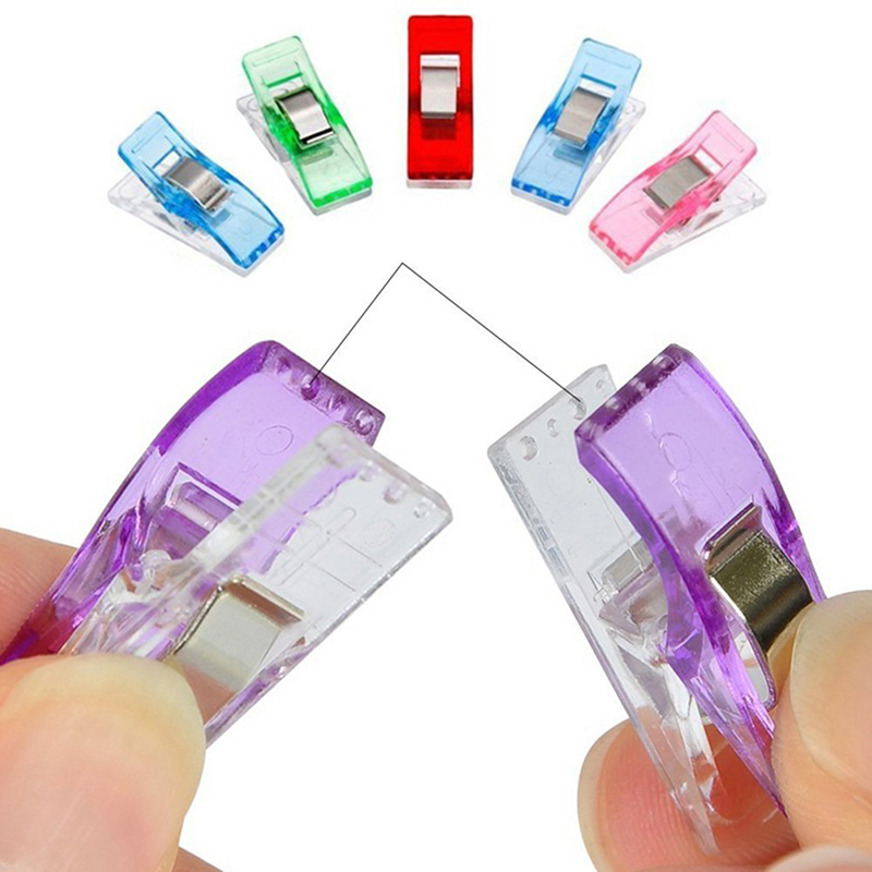Set 20 Kẹp Nhựa Nhiều Màu Cho May Vá