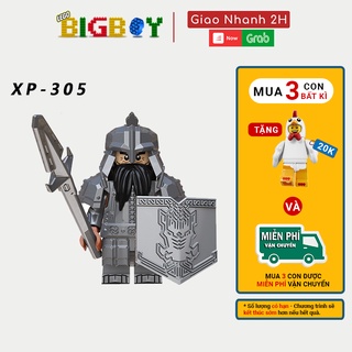 Lego Lord of The Ring Mẫu Mới Giá Rẻ Nhất Chiến Binh Người Lùn XP 305