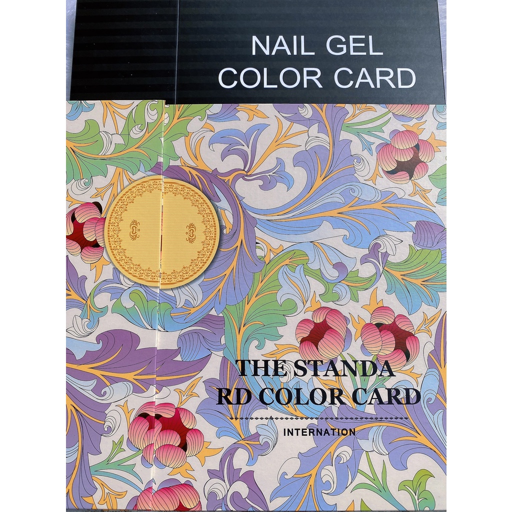 Sổ Móng Mẫu Nail 120 ô , Sổ Móng Mẫu Cho Các Thợ Làm Nail ,Dùng Để Đựng Móng Mẫu - Tổng Kho Chuyên Nail Mi