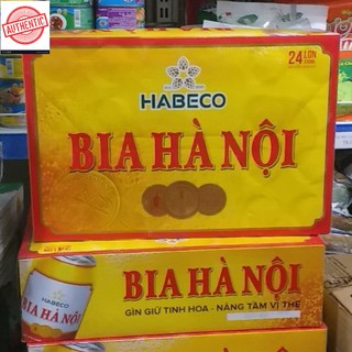 Bia lon hà nội 330ml - thùng 24 lon