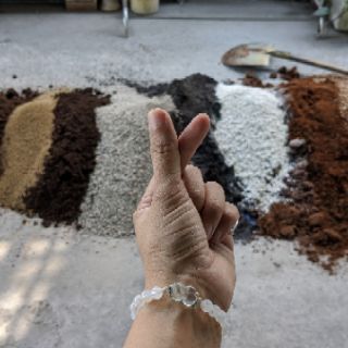 Đất trồng sen đá viên đất nung đá perlite đá nham thạch