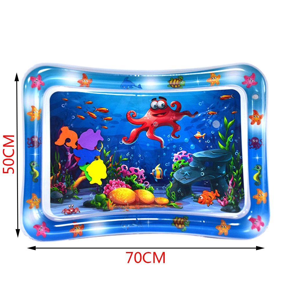 Đệm Bơm Hơi In Họa Tiết Động Vật Biển Dùng Làm Đồ Chơi Giáo Dục Sớm Cho Bé
