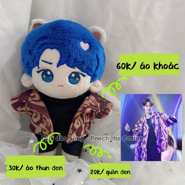 | OUTFIT DOLL | Cheap moment Nhất Bác “Viên kẹo nổ” cho doll 20cm