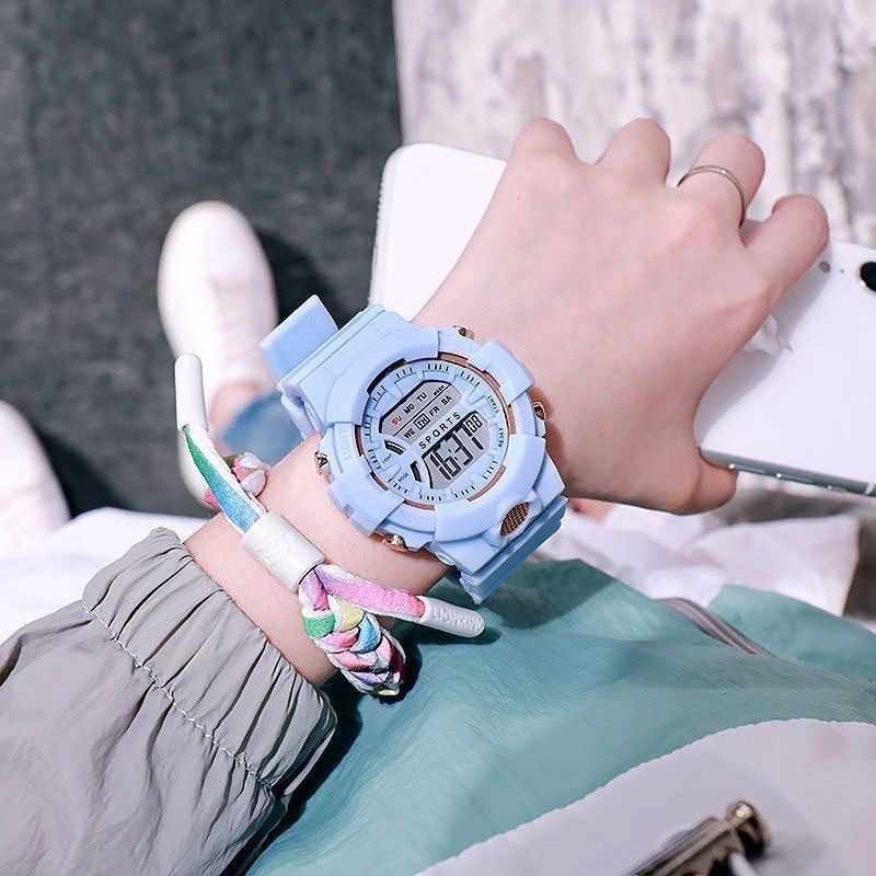 Đồng hồ thời trang nam nữ Sport AS03 điện tử, thể thao đa chức năng, 6 màu dể dàng phối đồ | BigBuy360 - bigbuy360.vn