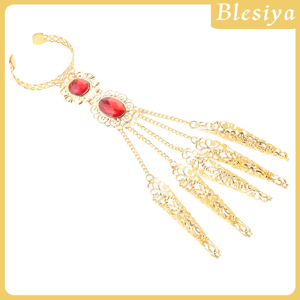 Vòng đeo tay trang trí móng tay sang trọng chuyên dùng khi múa bụng