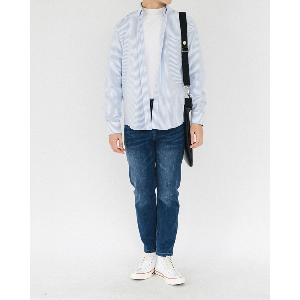 Áo Sơ Mi Nam SSSTUTTER Kore Lined Shirt | BigBuy360 - bigbuy360.vn