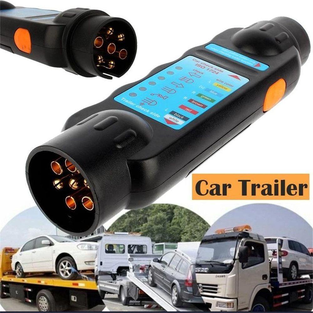 Ổ Cắm Thử Điện 7 Chấu RV Chuyên Dụng Cho Xe Hơi