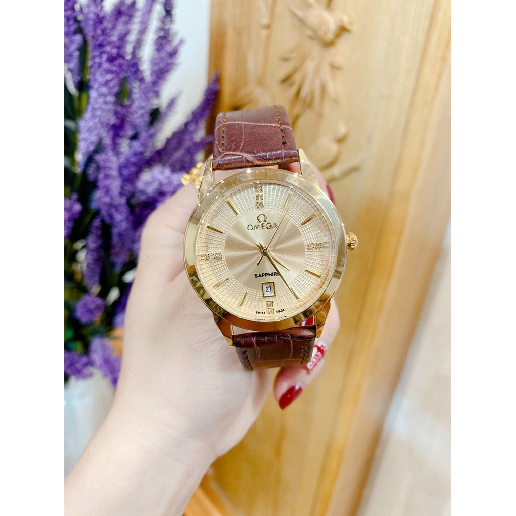 Đồng hồ Nam Omega OM1654 dây da cao cấp sang trọng- Bảo hành 12 tháng MTP-STORE | BigBuy360 - bigbuy360.vn