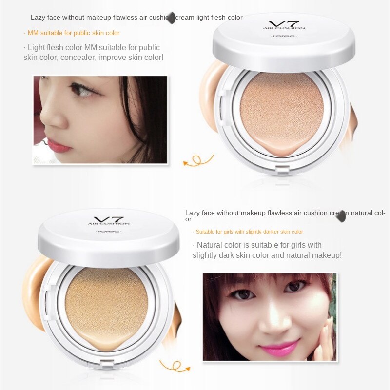 Lazy Su Yan Flawless Cushion BB Cream Natural Color Ivory White 15g