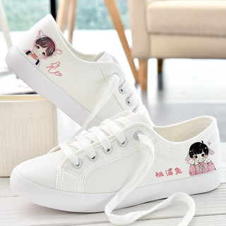 Giày in hình chibi Trần Lập Nông (Nine Percent) [hàng order]