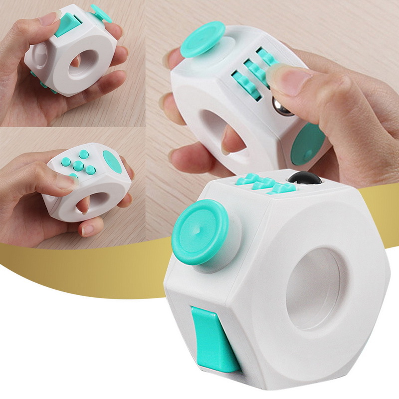 SPINNER Khối Rubik 6 Mặt Giúp Giảm Căng Thẳng