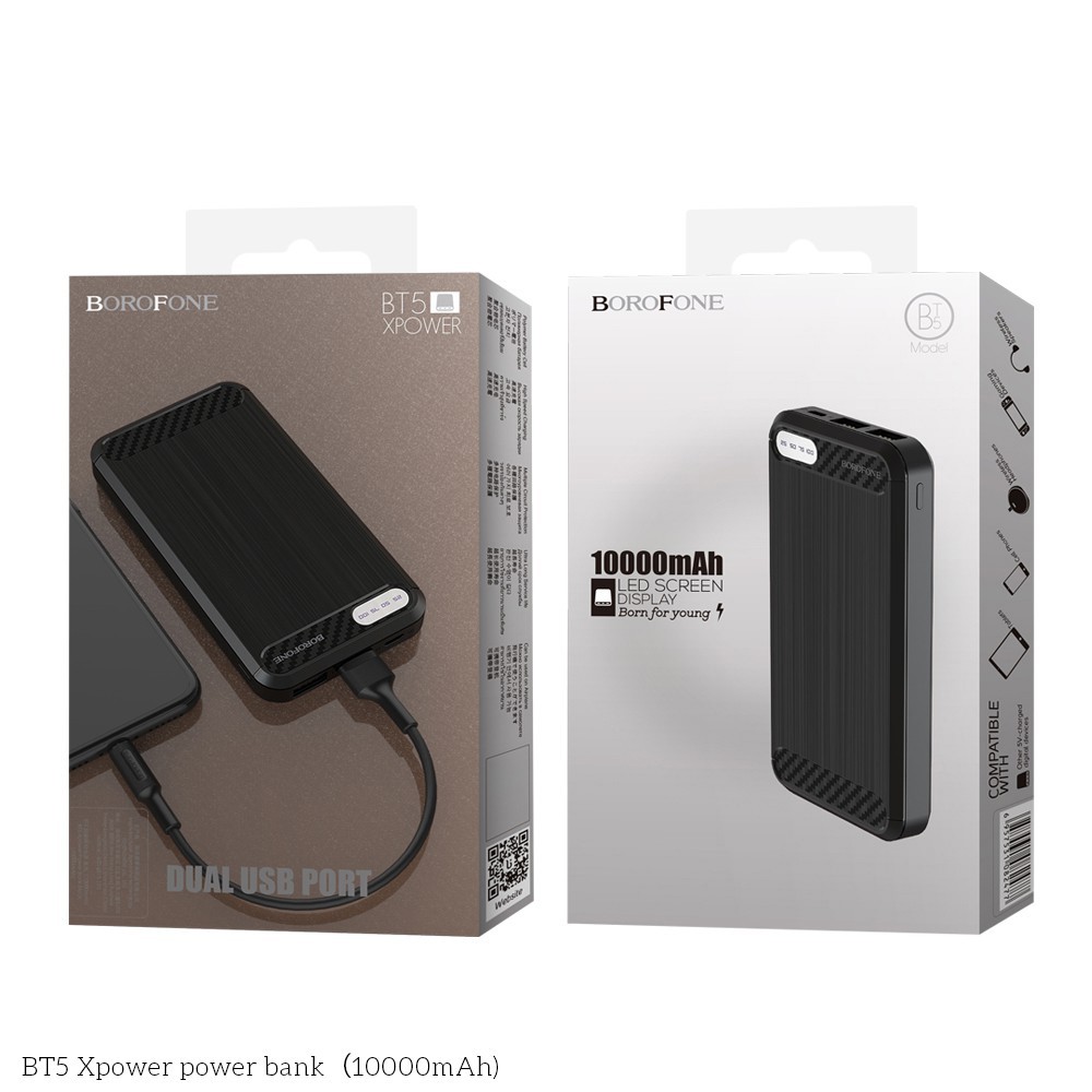 Pin dự phòng Borofone BT5 10000mAh