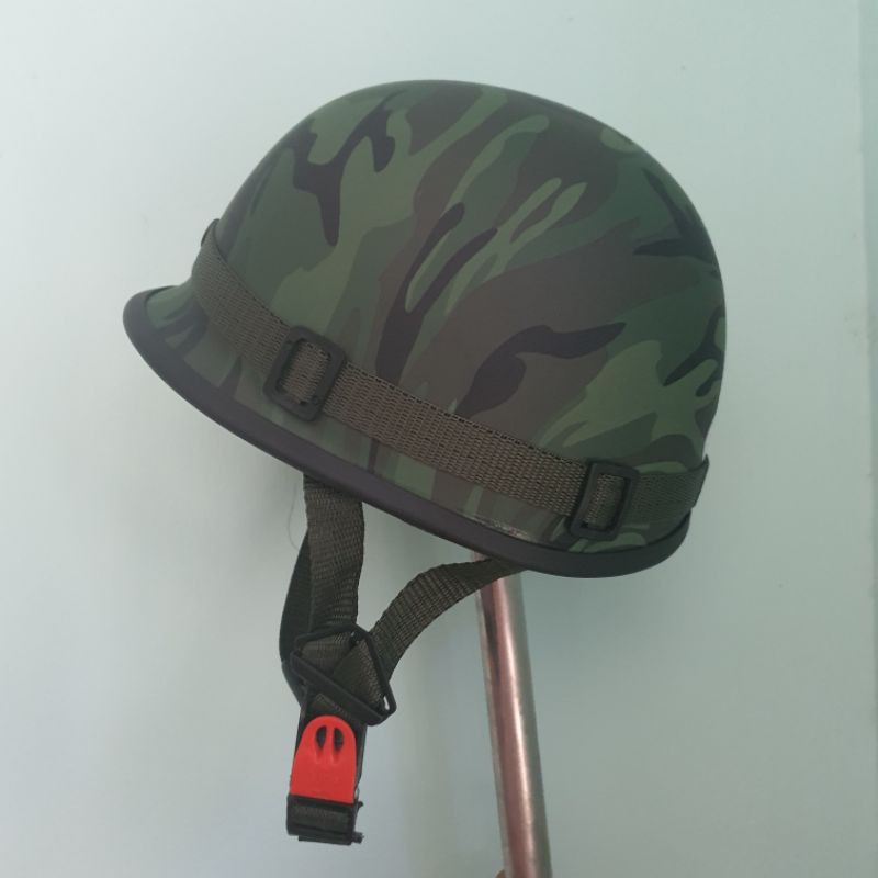 Nón bảo hiểm Camo xanh cao cấp