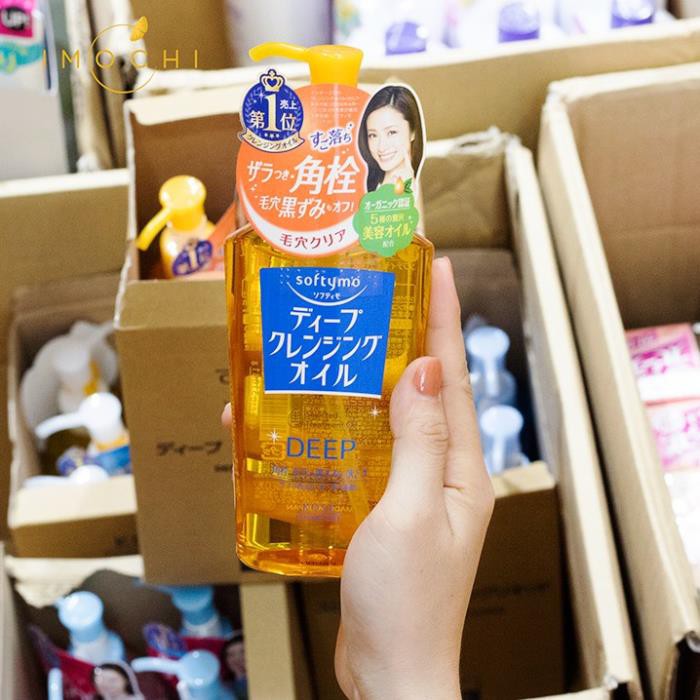 Dầu Tẩy Trang Kose Softymo Cleansing Oil Nhật Bản 230ml bán chạy số 1 Nhật Bản