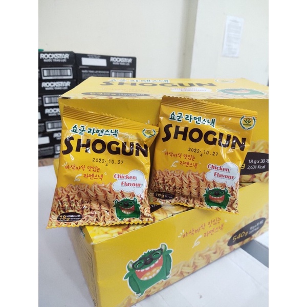 Snack Mì Shogun Ăn Liền Vị Phô Mai Hộp 540g